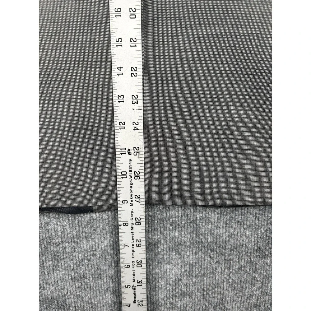 Montagna Oxford Sport Coat Mens 40S Gray Super 120s Merino Wool Blazer Italy